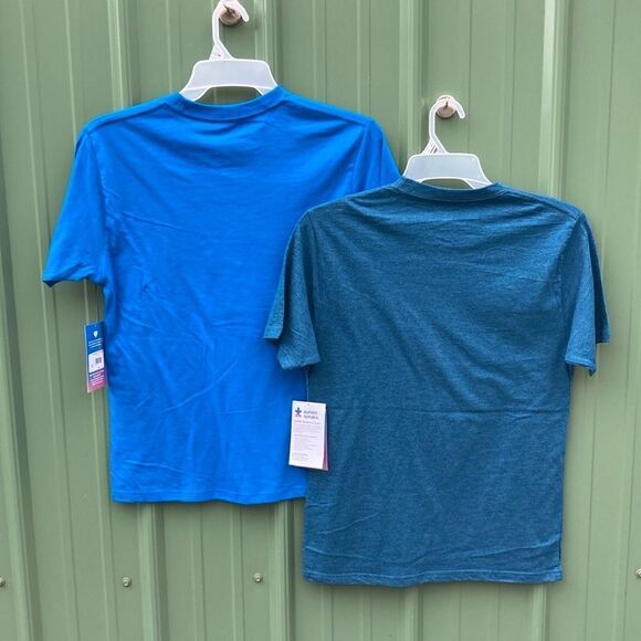 WOMEN’S MEN’S Autism Speaks Awareness Short Sleeve T-Shirts 2-Pack Size S - Picture 2 of 5